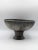 Late 20th Century Late 20th Century Handcrafted Studio Pottery Blue Gray Glaze Speckled Pedestal Bowl Signed For Sale - Image 5 of 12