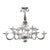 Transparent Venetian Murano Glass Chandelier by Simoeng For Sale - Image 6 of 6