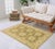 "Enhance the ambiance of your home with this magnificent Persian-influenced Turkish hand-knotted rug made by skilled...