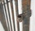 Antique Wrought Iron Arched Garden Gate For Sale - Image 9 of 9