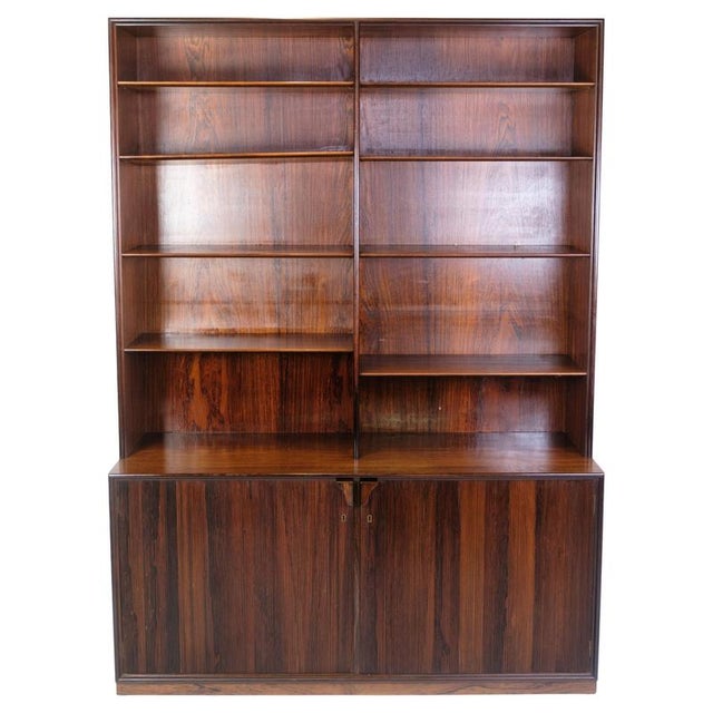 Bookcase in Rosewood by Frode Holm for Illums Bolighus, Copenhagen, 1960 For Sale - Image 15 of 15