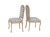 Rope Frame Dining Chairs Custom Made for Holland Salley, S/2 For Sale - Image 4 of 12