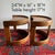 Mid-Century Modern 1970s Mid-Century End Tables Halfmoon by Howard Furniture -a Pair For Sale - Image 3 of 9