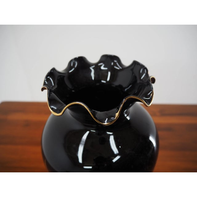 Vintage Glass Vase For Sale - Image 11 of 13