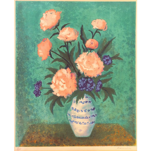 Signed lower right, 'Lavernia' for Angelina Lavernia (Spanish, b. 1925) with number and limitation, '5/375', inscribed...