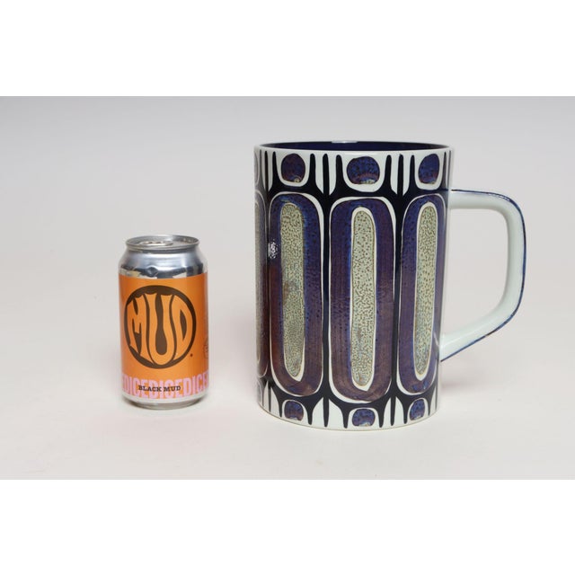 Danish Ceramic Fajence Oversized "Tenera" Mug / Vase German by Royal Copenhagen For Sale - Image 9 of 18