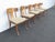 Kreiss Klismos Mid Century Modern Dining Chairs Solid Wood Set of Five 6439a For Sale - Image 9 of 18