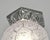 Silver French Art Deco Flush Mount by Gauthier & Hubens 1930 France For Sale - Image 8 of 12