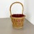 Article: modernist bamboo and metal plant pot stand Origin: France Decade: 1960s : This original modernist plant pot stand...