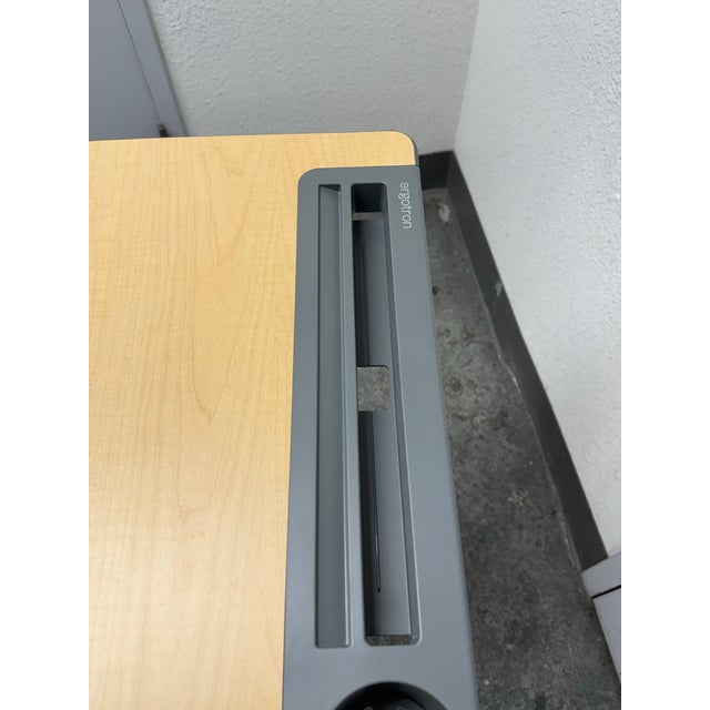 Ergotron Mobile Adjustable Desk For Sale - Image 11 of 12
