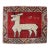 Vintage Red Goat Gabbeh Rug no. j4799 For Sale
