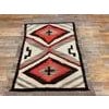 1920s Gray Geometric Kilim Antique American Navajo Rug 3'4" X 5'9" Flatweave Wool Carpet For Sale - Image 11 of 11