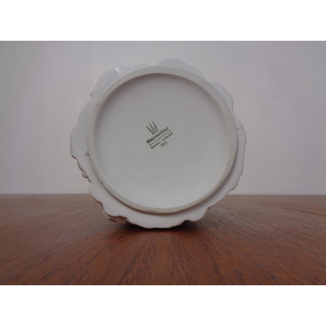 Op Art Silvana 4 Porcelain Vase by Bareuther, 1970s For Sale - Image 15 of 17