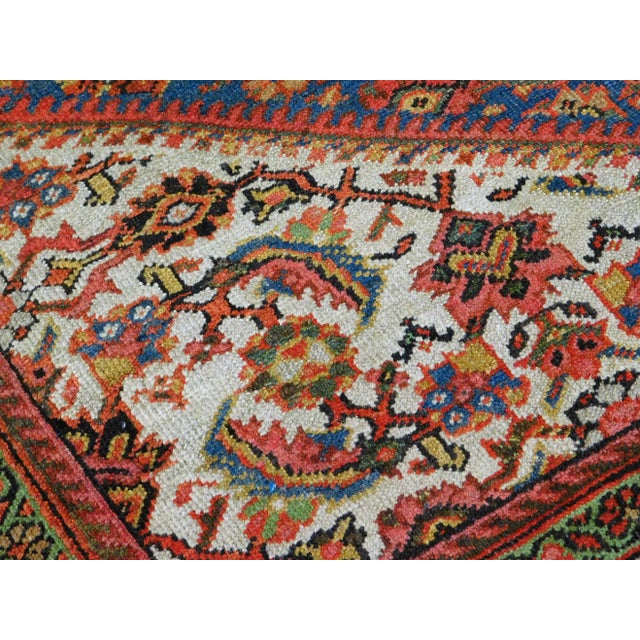 Traditional Antique Hand-Knotted Persian Sultan Abad Rug. 8'10"x 13' For Sale - Image 3 of 11