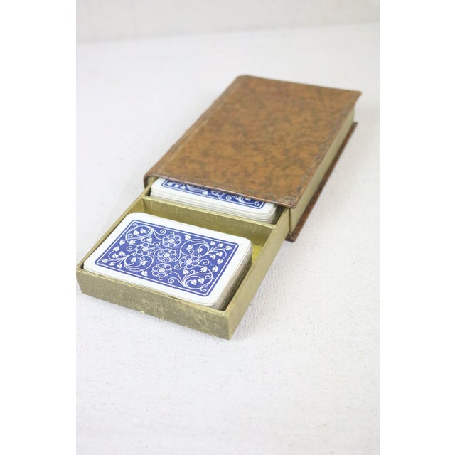 Early 20th Century Playing Card Book Box For Sale - Image 4 of 5