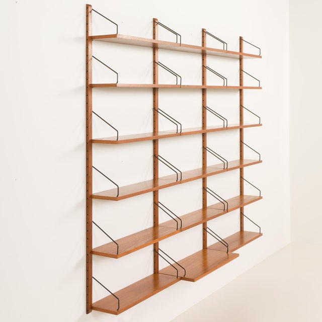 1960s Shelving Unit in Teak by Poul Cadovius for Cado, Denmark, 1960s For Sale - Image 5 of 11