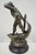 Wood Antique French Spelter Metal Sailor Watchman on Ship Wooden Base, Made in France For Sale - Image 7 of 12