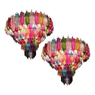 Vintage Murano Sconces, 1980, Set of 2 For Sale