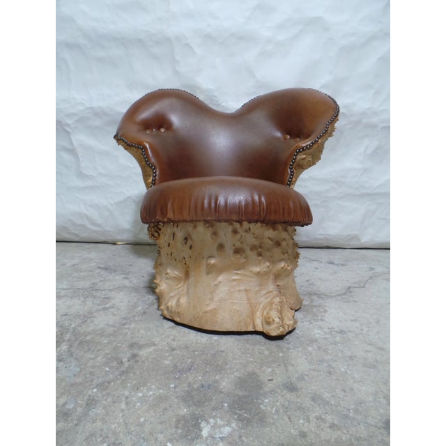 Burl Chair For Sale In Miami - Image 6 of 9
