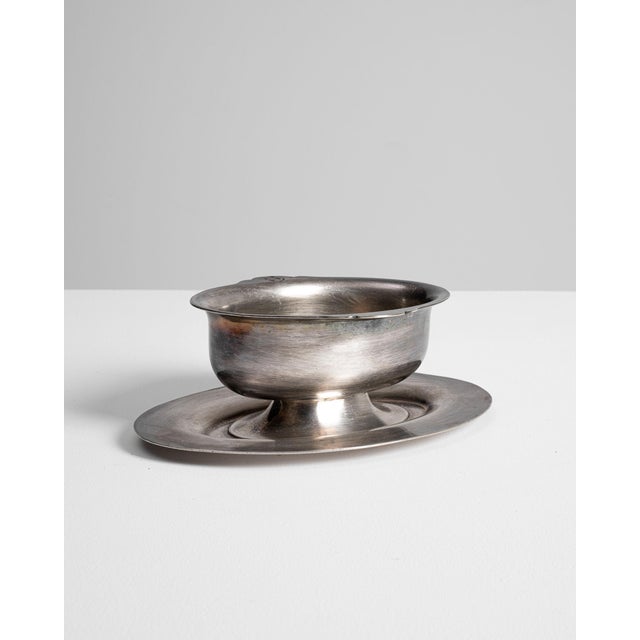 Mid 20th Century France Mid-century Modern Silver Decorative Object For Sale - Image 13 of 15