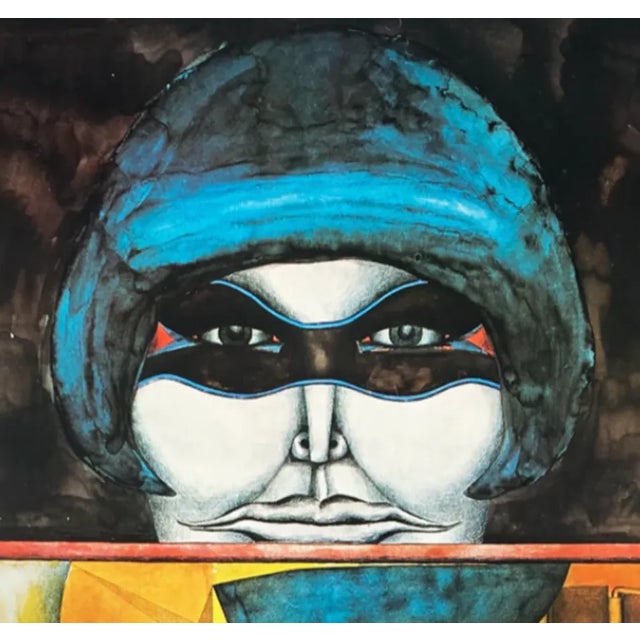 FIAC 1980年/リチャード リンドナー/ポスター Richard Lindner at Galerie Maeght, Paris, Fiac 1980 Offset