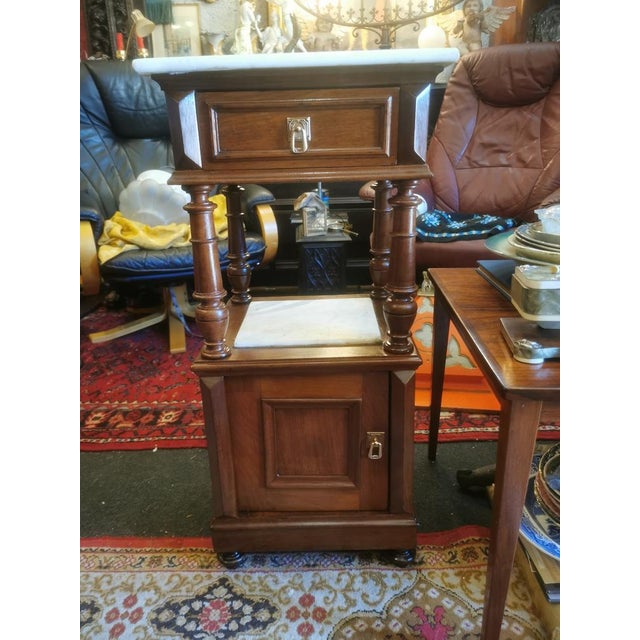 Antique Nightstands, Set of 2 For Sale - Image 13 of 18
