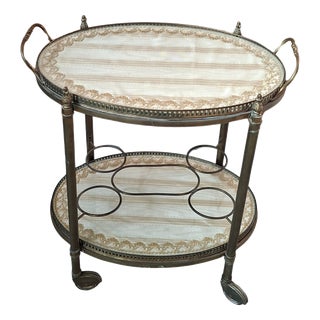 Vintage serving Bar Cart, 1950s For Sale