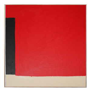 Bodasca, Red Square, 2026, Acrylic on Canvas