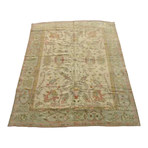 Antique Oushak Rug 11.3x8.2