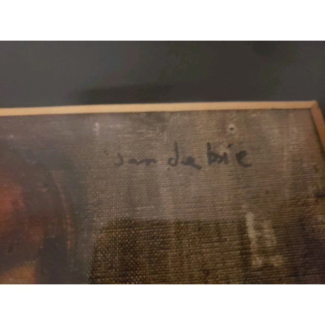 Impressionist Circa 1900 Woman in Lingerie Impressionist Oil Painting by Jan Du Boie For Sale - Image 3 of 4
