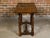 Italian 1800s Walnut Baroque Style Spool Table with H-Form Cross Stretcher For Sale - Image 12 of 12