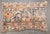 Pillow made from antique Persian Sultanabad Mahal rug with cotton back. Measures: 16'' x 23''.