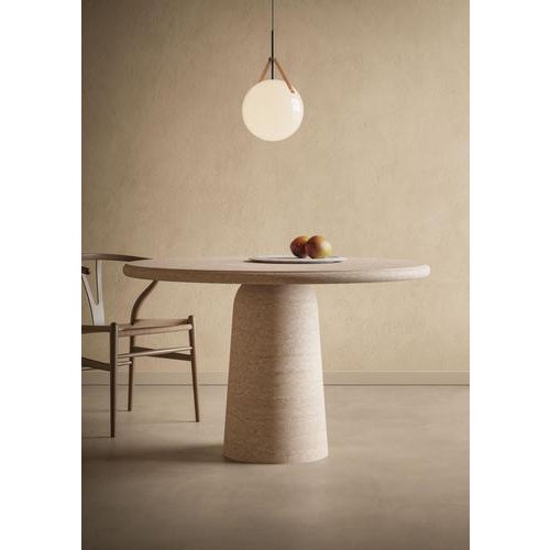Stone Nissa Bianco Gioia Marble Round Dining Table by Ivan Colominas For Sale - Image 7 of 10