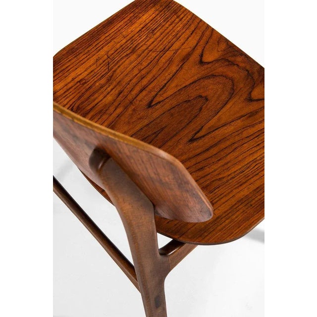 Danish Shell Dining Chairs by Børge Mogensen for Søborg Møbler, Set of 6 For Sale - Image 6 of 12