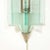Mid-Century Modern Fontana Arte Style Glass & Nickel Sconce For Sale In New York - Image 6 of 10