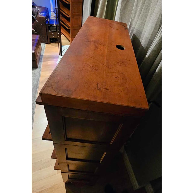 Early 20th Century 4‑module Globe‑Wernicke Mahogany Barrister Bookcase For Sale - Image 9 of 10