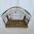 Metal Early 20th Century Andrew Hendryx Antiqued Brass Stand W/ Crown Bird Cage For Sale - Image 7 of 10