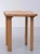 Solid Pine Wood Stool by Era Herbstb For Sale - Image 8 of 9