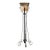 Vintage Hammered Iron and Wells Cement Planter Stand For Sale