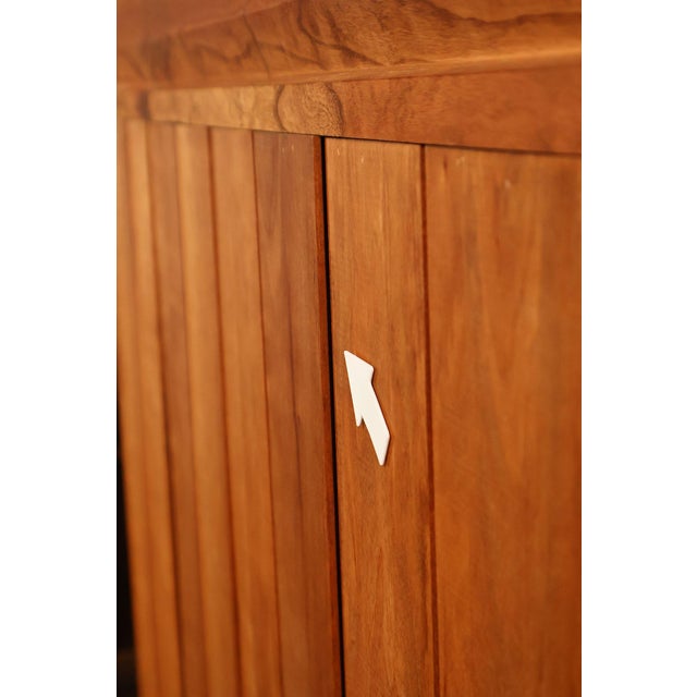 Stickley Mission Collection Cherry Three Door Bookcase For Sale - Image 18 of 18