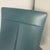 Teal Crate & Barrel Lowe Leather Side Dining Chair, Pair For Sale - Image 8 of 12