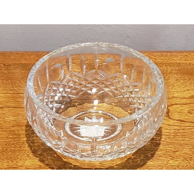 Waterford Crystal Bowl From the 1990s Nocturne Collection, FineCut in