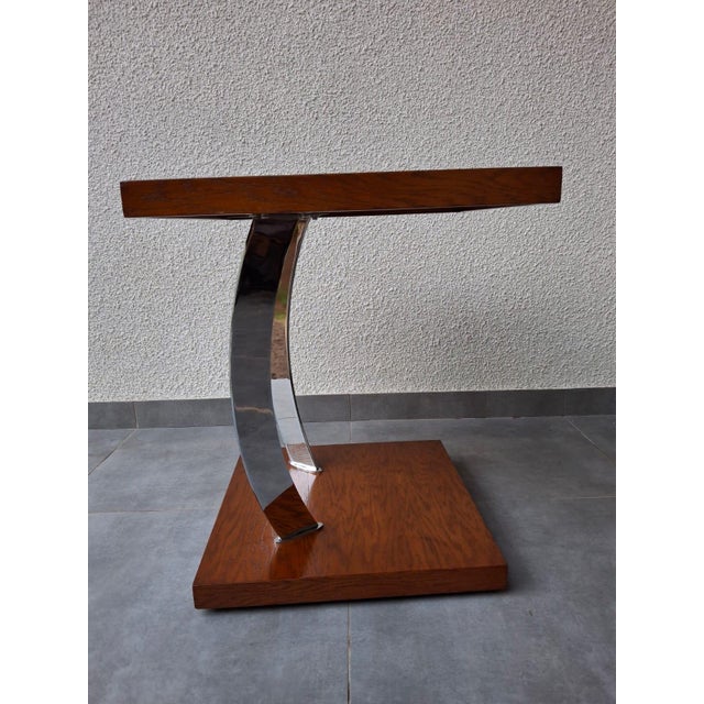 Wood Scandinavian Side Table by Carl Svensson, 1970s For Sale - Image 7 of 15