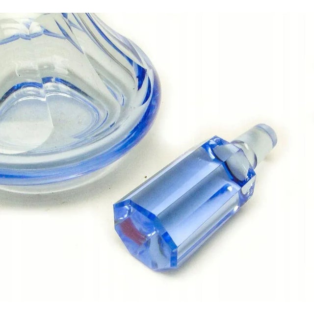 Art Deco Carafe from Moser, Czechoslovakia, 1930s For Sale - Image 3 of 5