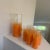 2000 - 2009 Orange Blendo Pitcher and Drinking Glass Set- 7 Pieces For Sale - Image 5 of 9