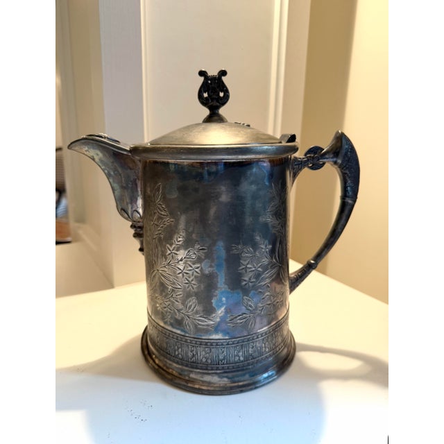 Victorian 19th Century Victorian Quadruple Silver Plate Serving Pieces - Set of 3 For Sale - Image 3 of 15
