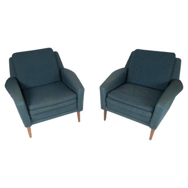 Set of Armchairs by Fritz Hansen, 1960s For Sale
