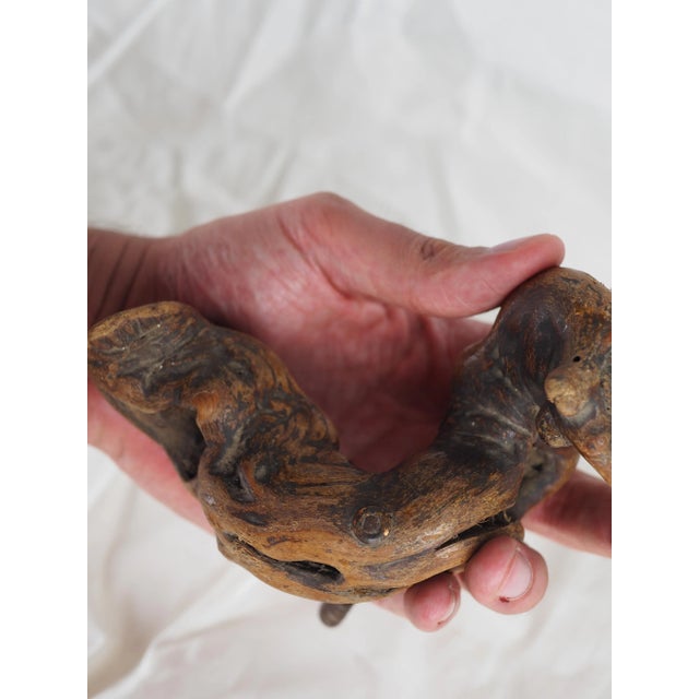 1960s French Grapevine Corkscrew With Wall Hook For Sale - Image 6 of 13