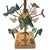 Sputnik Table Lamp with Blue Murano Butterflies, 1970s For Sale - Image 4 of 7
