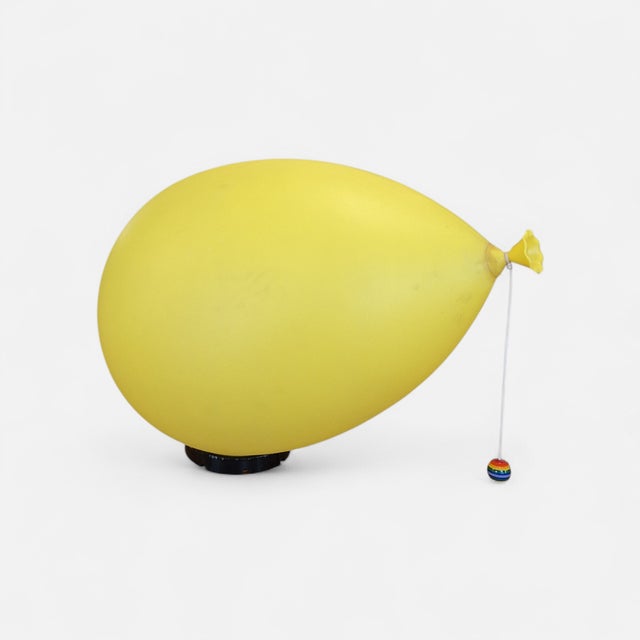 Postmodern Large Baloon Table Lamp by Yves Christin for Bilumen, 1984 For Sale - Image 3 of 7
